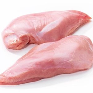 Filet z piersi indyka, bez skóry, niekalibrowany, ok.4,5kg, 2szt.w opakow. 1 KG
